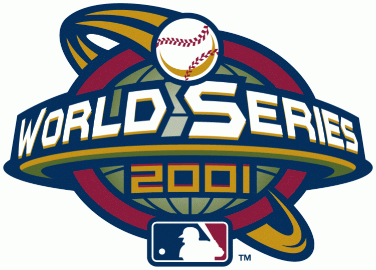 MLB World Series 2001 Primary Logo iron on transfers for clothing